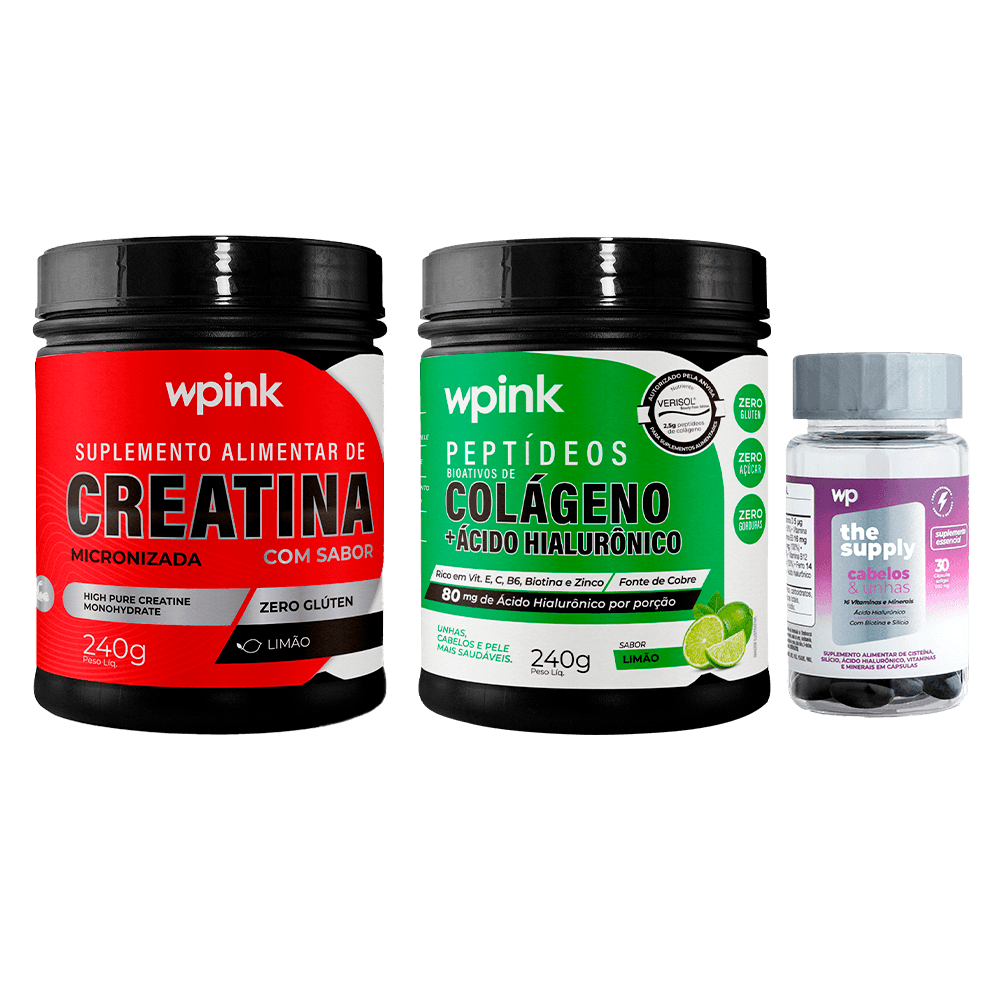 colágeno de limão + creatina de limão + cabelos e unhas - wp