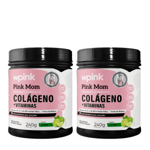 2 colágenos pink mom limão - 240g - the supply – wp