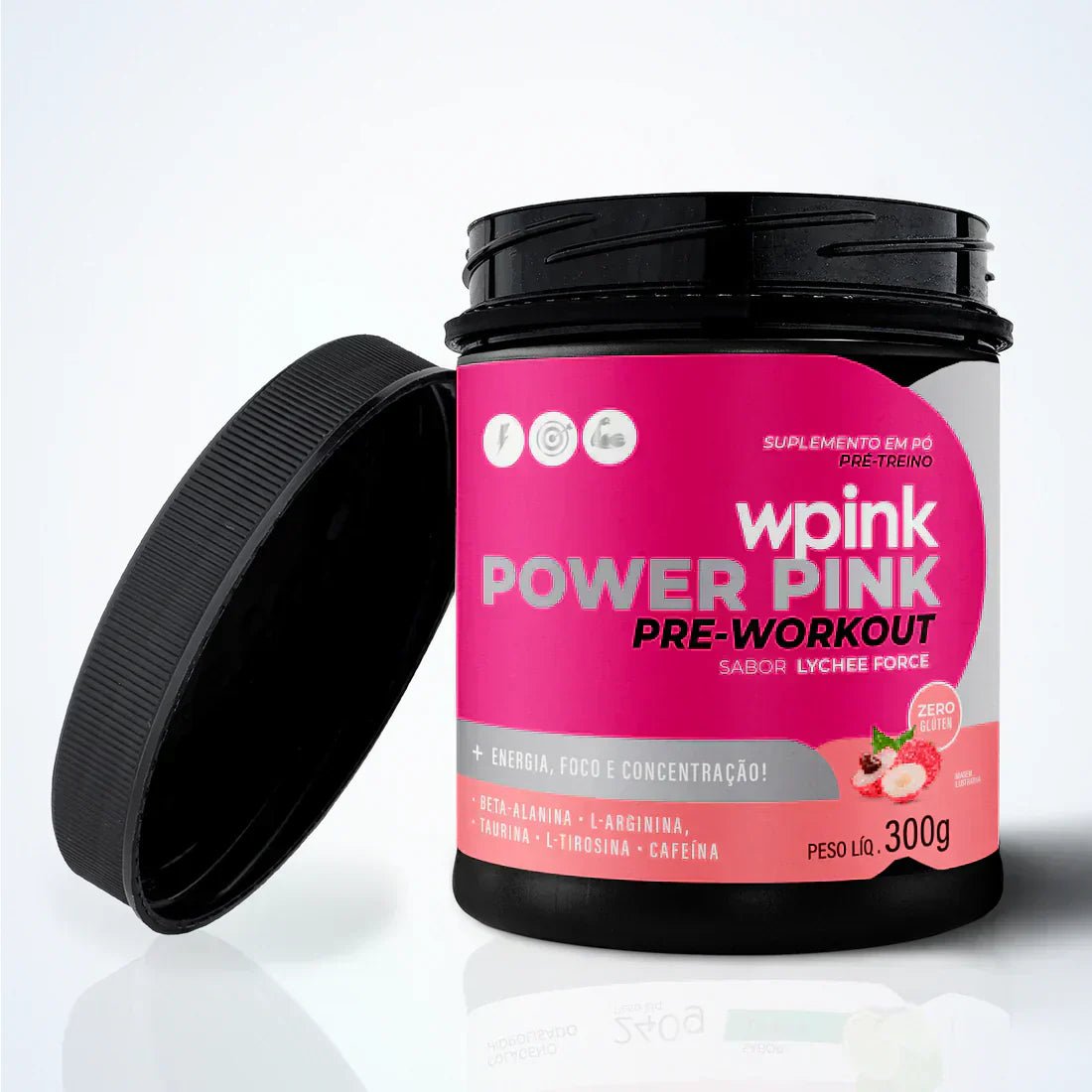 super power pink lichia - pré-treino - 300g - Image 2