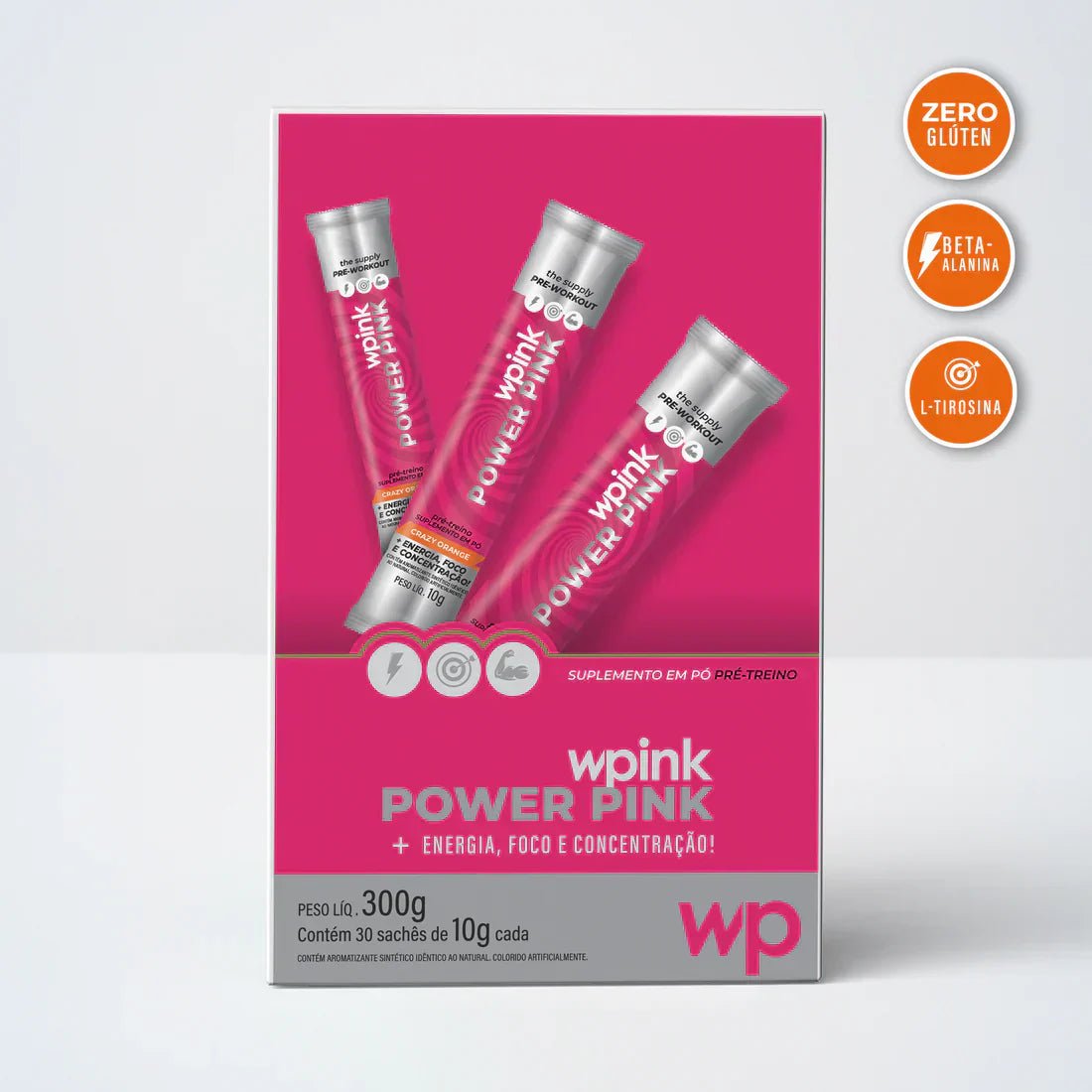 power pink de laranja - pré-treino – 300g - Image 3