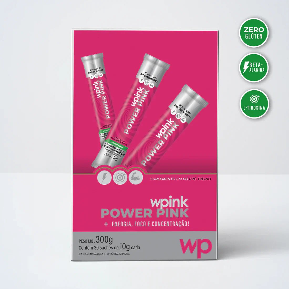 power pink de limão - pré-treino – 300g - Image 3
