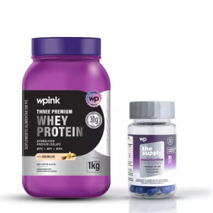 Three Premium Whey Protein Baunilha – 1 KG + Melatonina - wp