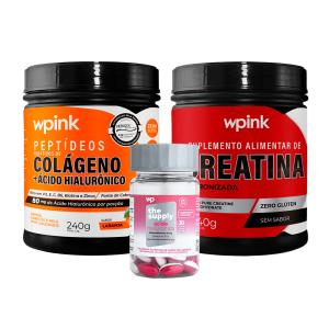 colágeno de laranja + creatina sem sabor+ ácido hialurônico - wp