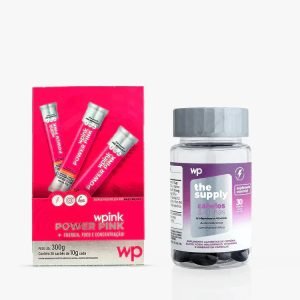 Kit pré treino laranja + cabelos e unhas - wp